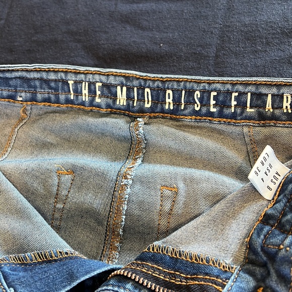 Cotton On Mid Rise Flair Denim Jeans - Picture 8 of 10